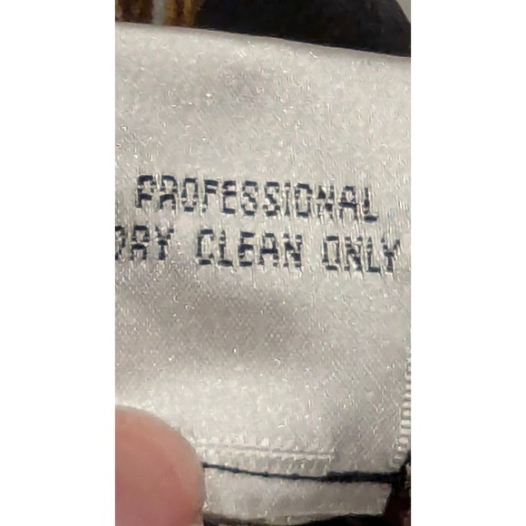 CacheY2 K Silk black pink gold chain print cowl neck short sleeve top Sz S - Picture 7 of 9